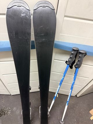 Esquís Salomon Niños con Bastones