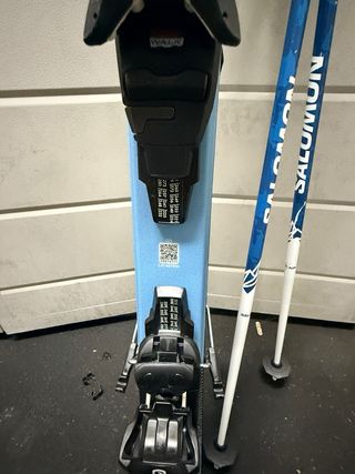 Esquís Salomon Niños con Bastones