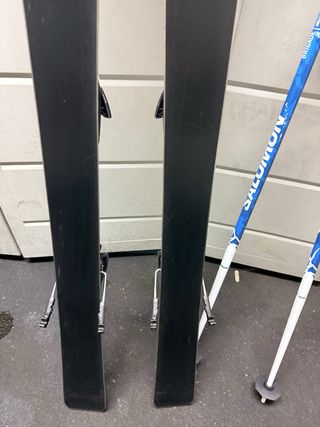 Esquís Salomon Niños con Bastones