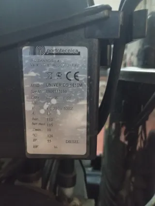 Hidrolimpiadora agua caliente Portotecnica