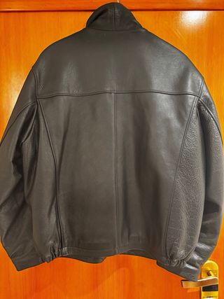 Cazadora Aviador Bison Futé Negra