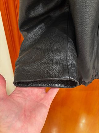 Cazadora Aviador Bison Futé Negra