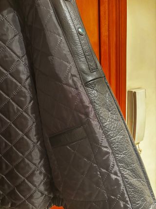 Cazadora Aviador Bison Futé Negra