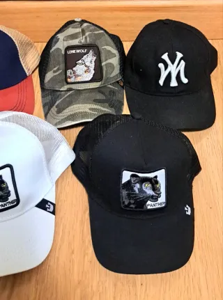 Lote Gorras NY, Goorin Bros, etc.