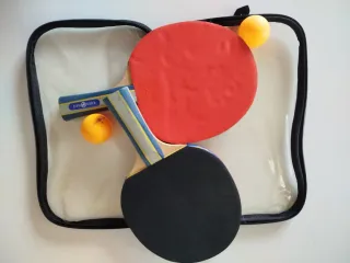 Palas Ping Pong + Pelotas + Funda