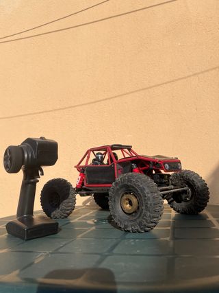 Vehículo RC Rock Crawler Rojo