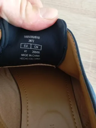 Zapatillas Zara Azul Talla 41