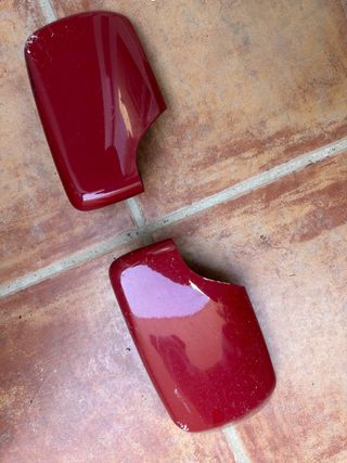 Carcasas Espejos BMW E46 Compact Rojas