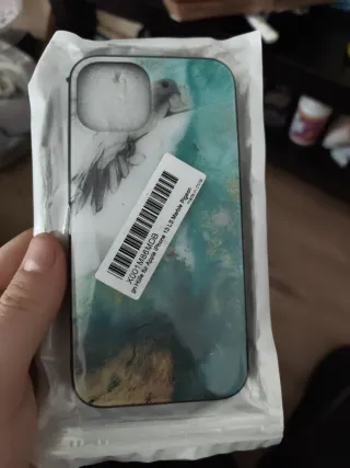 Funda iPhone 13 Marble Pigeon