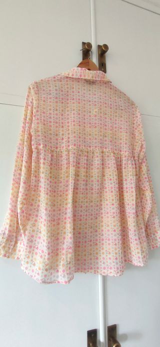 Blusa fina Chocolat lunares