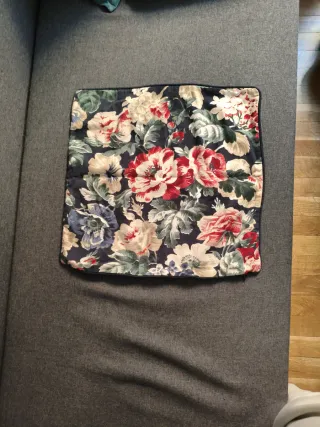 Funda cojín Ikea floral