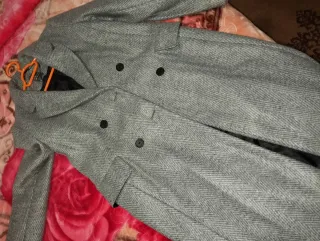 Abrigo largo Primark gris