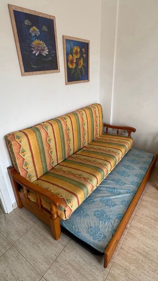 Sofás-camas- muebles y accesorios para el hogar