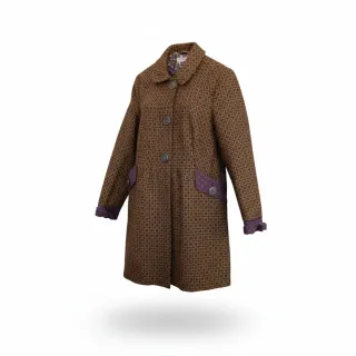 Abrigo Indi & Cold estampado T38 NUEVO