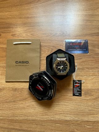 RELOJ CASIO DORADO Y VERDE