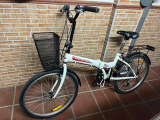 Bicicleta Paseo Mujer Plegable 24