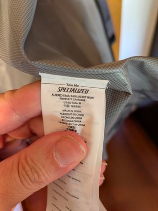 NUEVA Chaqueta SPECIALIZED ALTERED TRAIL RAIN TM.