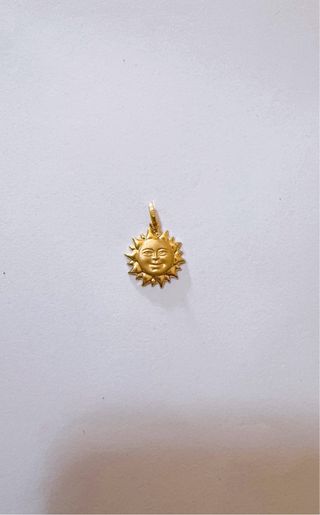 Ciondolo Sole in Oro Giallo 18kt 750