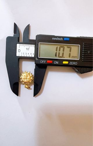 Ciondolo Sole in Oro Giallo 18kt 750