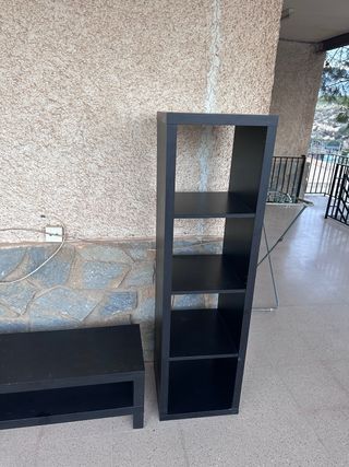 Mueble TV Ikea Negro