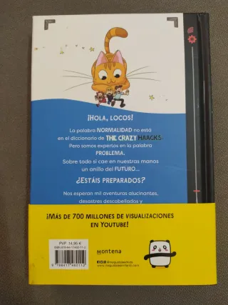 2 libros The Crazy Haacks