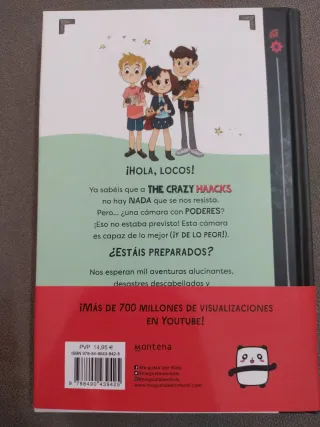 2 libros The Crazy Haacks