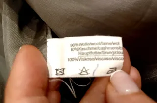 OFERTA:Chaquetón pura lana gris T/M marca K.S.