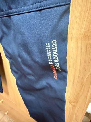 Pantalón lavoro/escursionismo HX-Sunach blu/verde