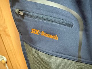 Pantalón lavoro/escursionismo HX-Sunach blu/verde