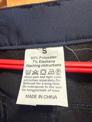 Pantalón lavoro/escursionismo HX-Sunach blu/verde