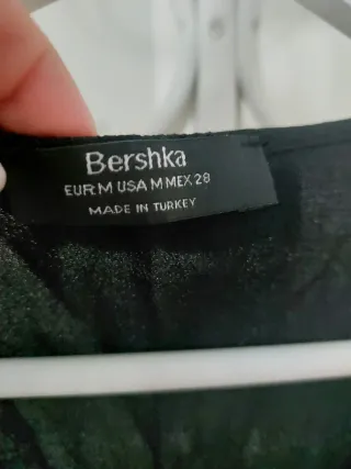 Camiseta Bershka M Transparente Mangas