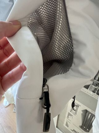 Giubbotto da sci Kjus bianco e rosso