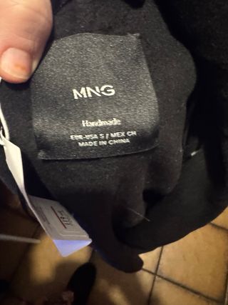 Abrigo paño Mango mujer talla L