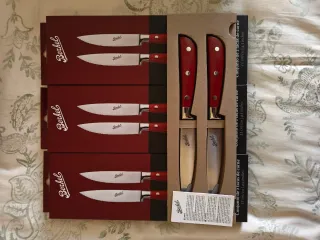 3 Set da 2 Coltelli Bistecca Berkel Rossi
