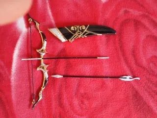 Arco e frecce in lega di zinco