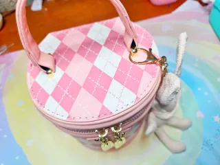 Bolso Cofre Rosa