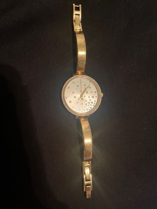 Reloj Michael Kors Dorado Corazones (no es oro)