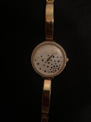 Reloj Michael Kors Dorado Corazones (no es oro)