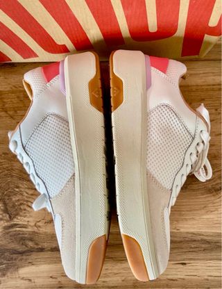 Zapatillas Fitflop Blancas y Rosas