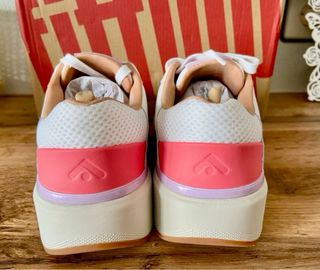 Zapatillas Fitflop Blancas y Rosas