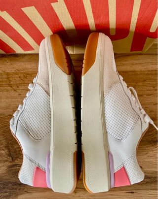 Zapatillas Fitflop Blancas y Rosas