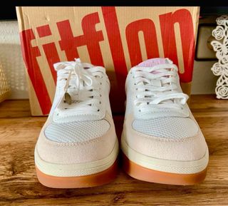 Zapatillas Fitflop Blancas y Rosas