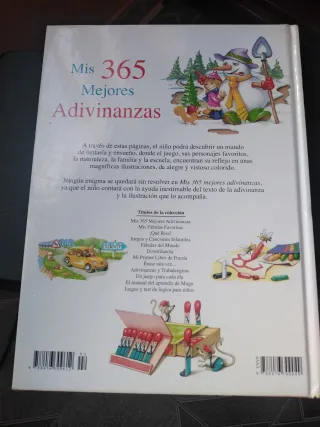 Libro 365 Mejores Adivinanzas