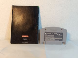 Juego y manual Waverace Nintendo 64 Pal Esp