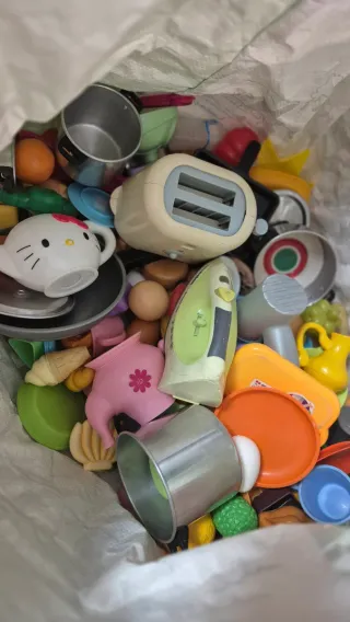 Cocina Juguete Ikea + cacharritos de regalo