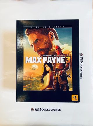 Max Payne 3 Special Edition Coleccionista PAL ESP