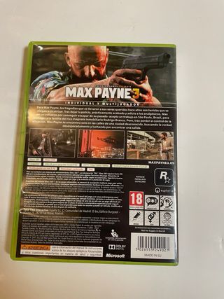 Max Payne 3 Special Edition Coleccionista PAL ESP