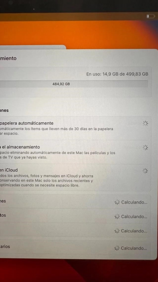 MacBook Pro 2020 Gris Espacial 512GB