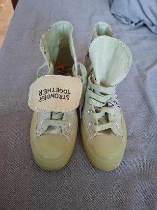 Converse All Star Verde Multicolor