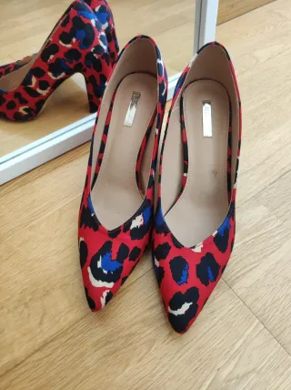 Zapatos tacón Print colores